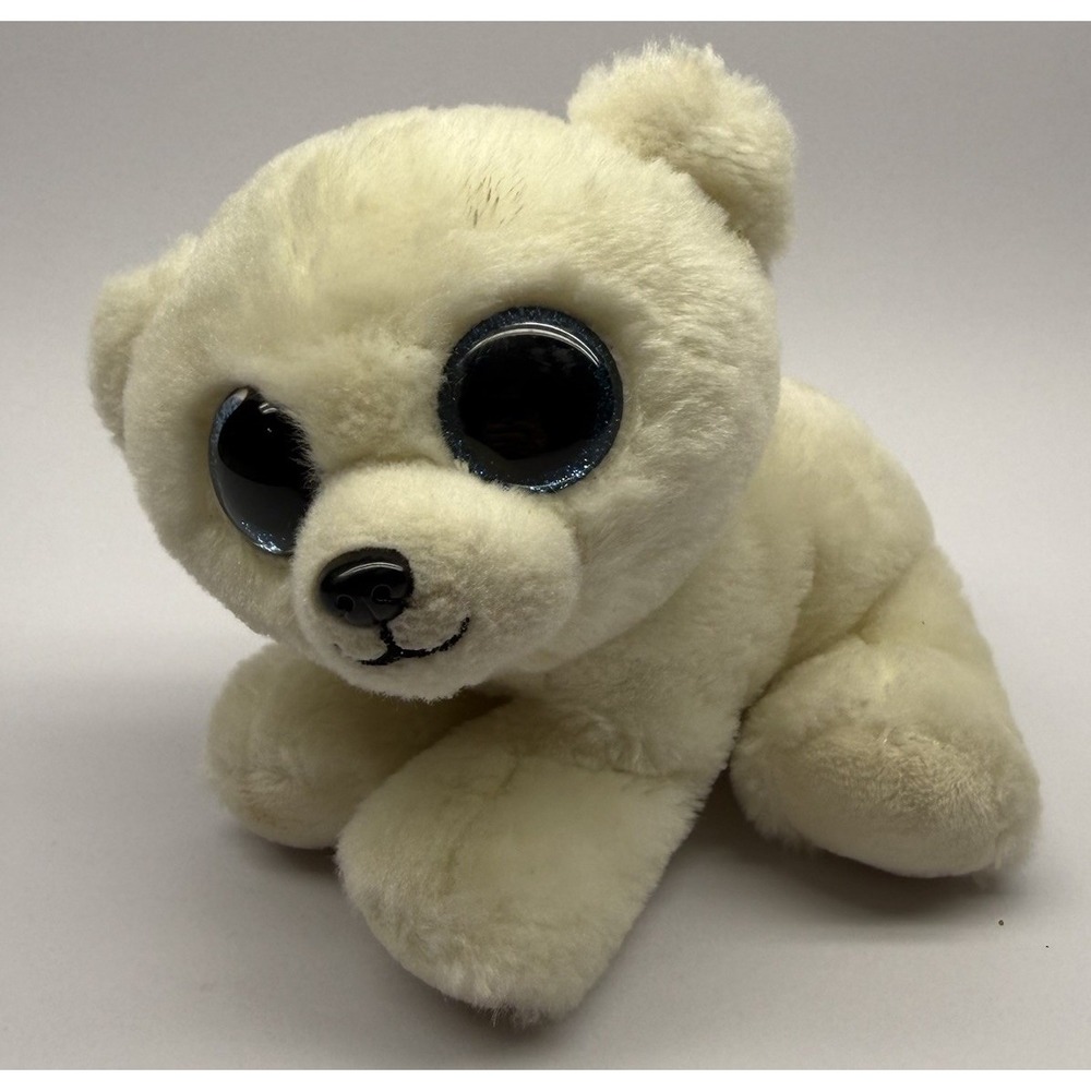 TY‎ Beanie Baby - ARI the Polar Bear (6 inch) Stuffed Animal Toy